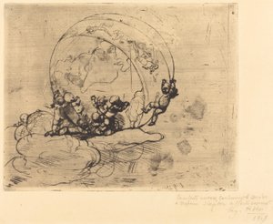 The Loves Leading the World by Auguste Rodin